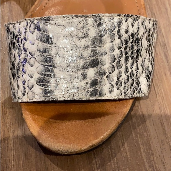 Enzo Angliolini windell faux snakeskin heel 7.5 - Picture 3 of 9